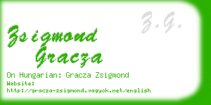 zsigmond gracza business card